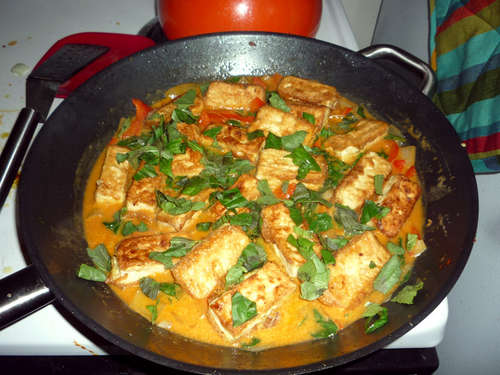 Red Curry with Tofu