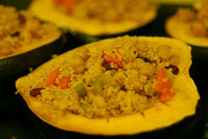 Moroccan-Style Stuffed Acorn Squash Moroccan-Style Stuffed Acorn Squash